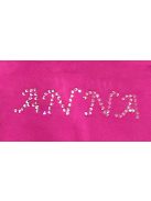 Rhinestones pattern - letter 2.5 cm