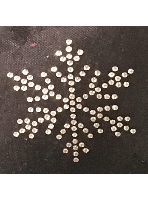 Rhinestones pattern - snowflake
