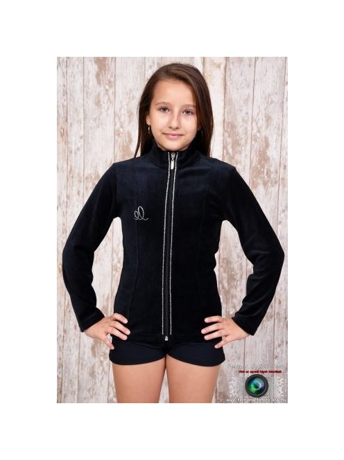 Jacket velvet black