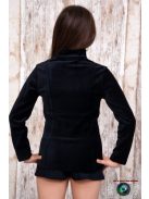 Jacket velvet black