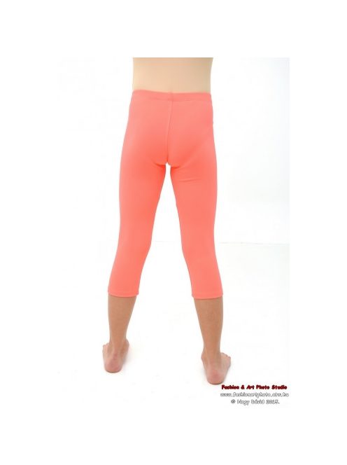 3/4 leggings neon orange