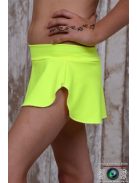 Skirt with panties neon yellow