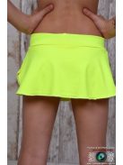 Skirt with panties neon yellow