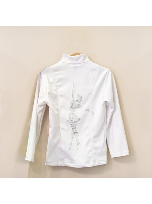 Koris kardigán belül bolyhos fehér