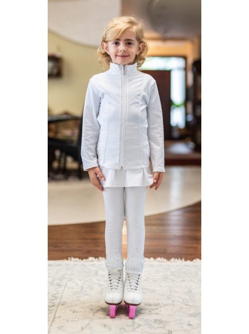 Koris kardigán belül bolyhos fehér