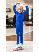 Koris kardigán belül bolyhos királykék