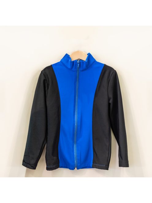 Koris kardigán belül bolyhos királykék