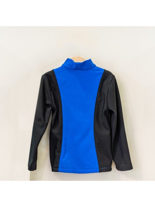 Koris kardigán belül bolyhos királykék