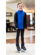 Koris kardigán belül bolyhos királykék