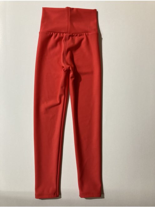 Koris magasderekú hosszú nadrág korallpiros